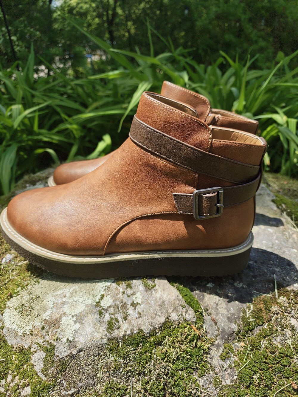 Avenue Women's Wide Fit Valentina Ankle Boot NWT Size 9W Brown